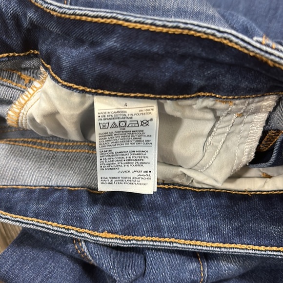 Old navy blue jeans kicker boot-cut - Picture 7 of 9